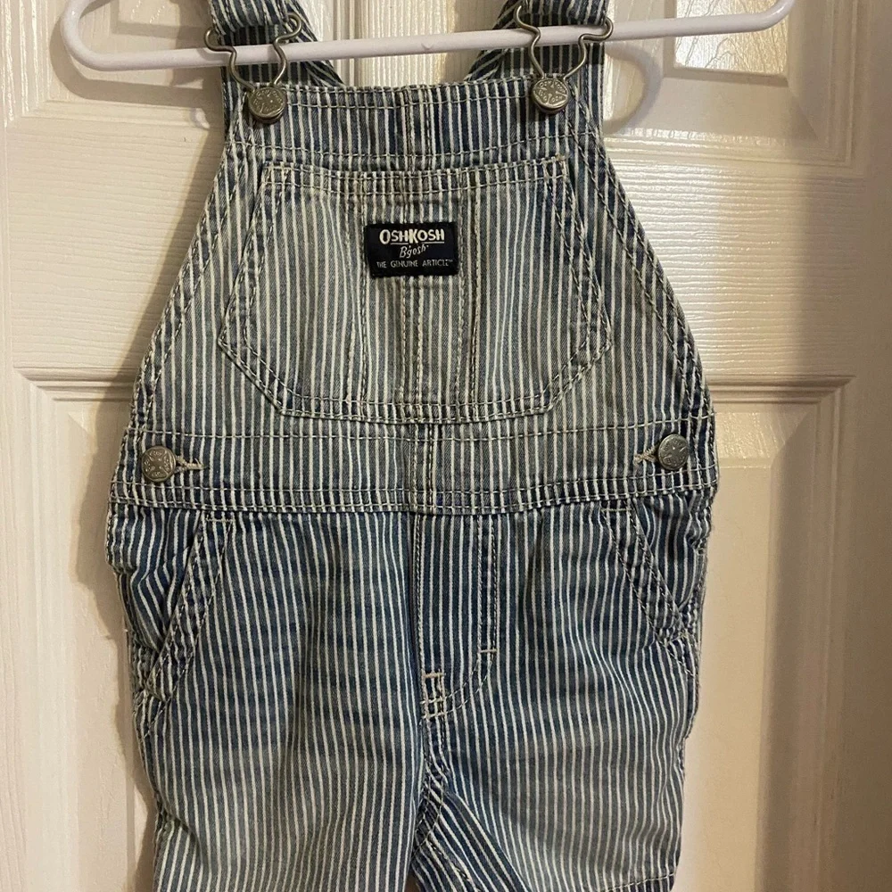 Oshkosh B’Gosh Striped Shortalls